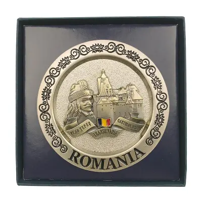 Castelul bran, vlad tepes, ornament metalic cu suport romania